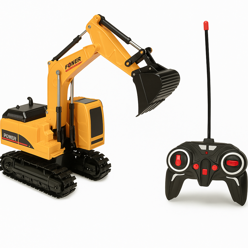 Радиоуправляемый экскаватор Truck Excavator 1:22 с металлическим ковшомП