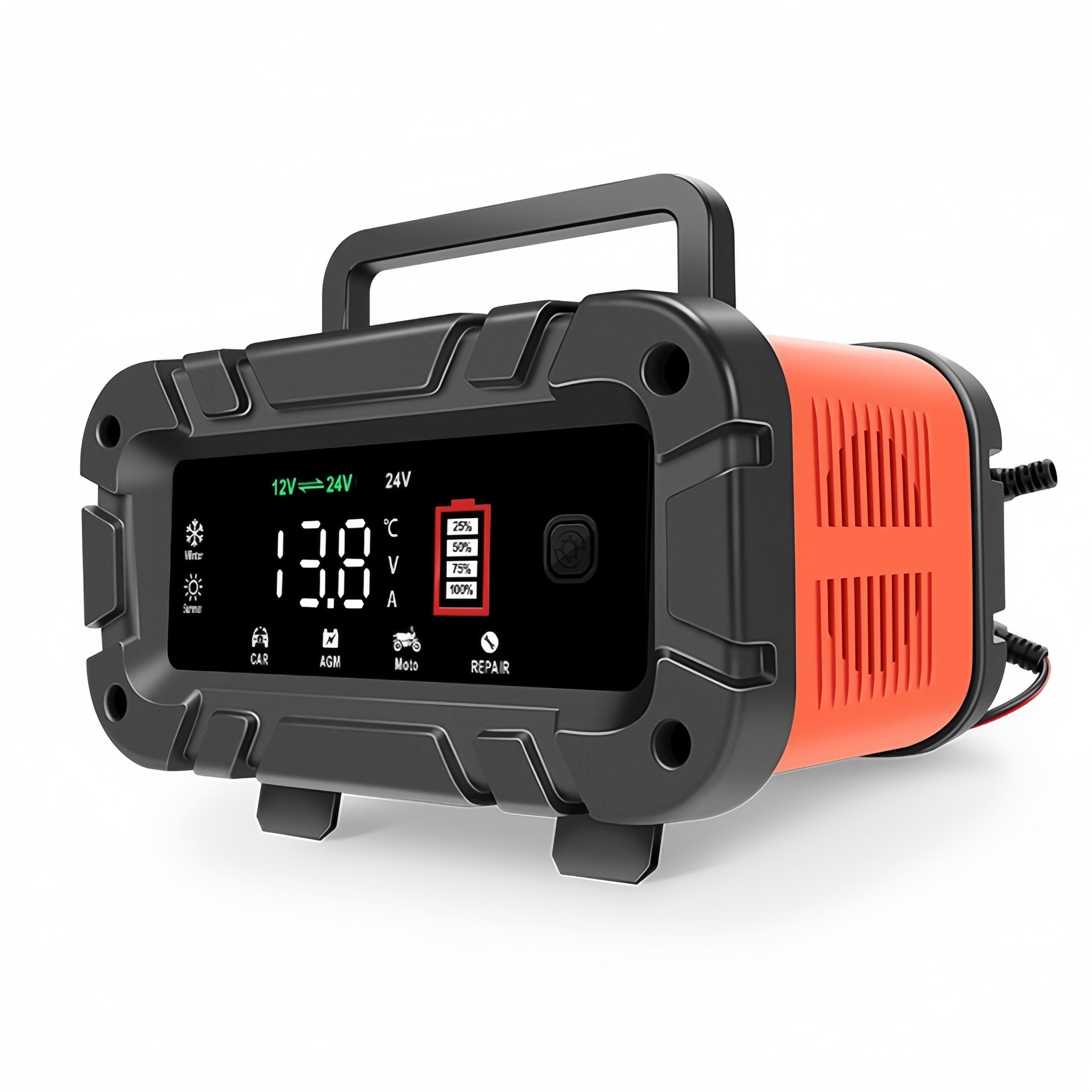 Зарядное импульсное устройство для аккумулятора  E-Fast ТК-700 12V10A/24V5AП