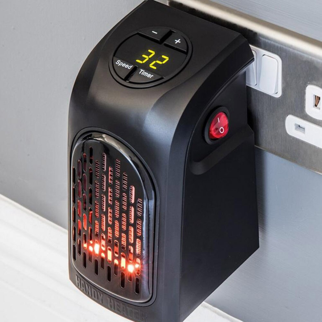 Портативный обогреватель в розетку Handy Heater 400W (мощный и экономичный) П